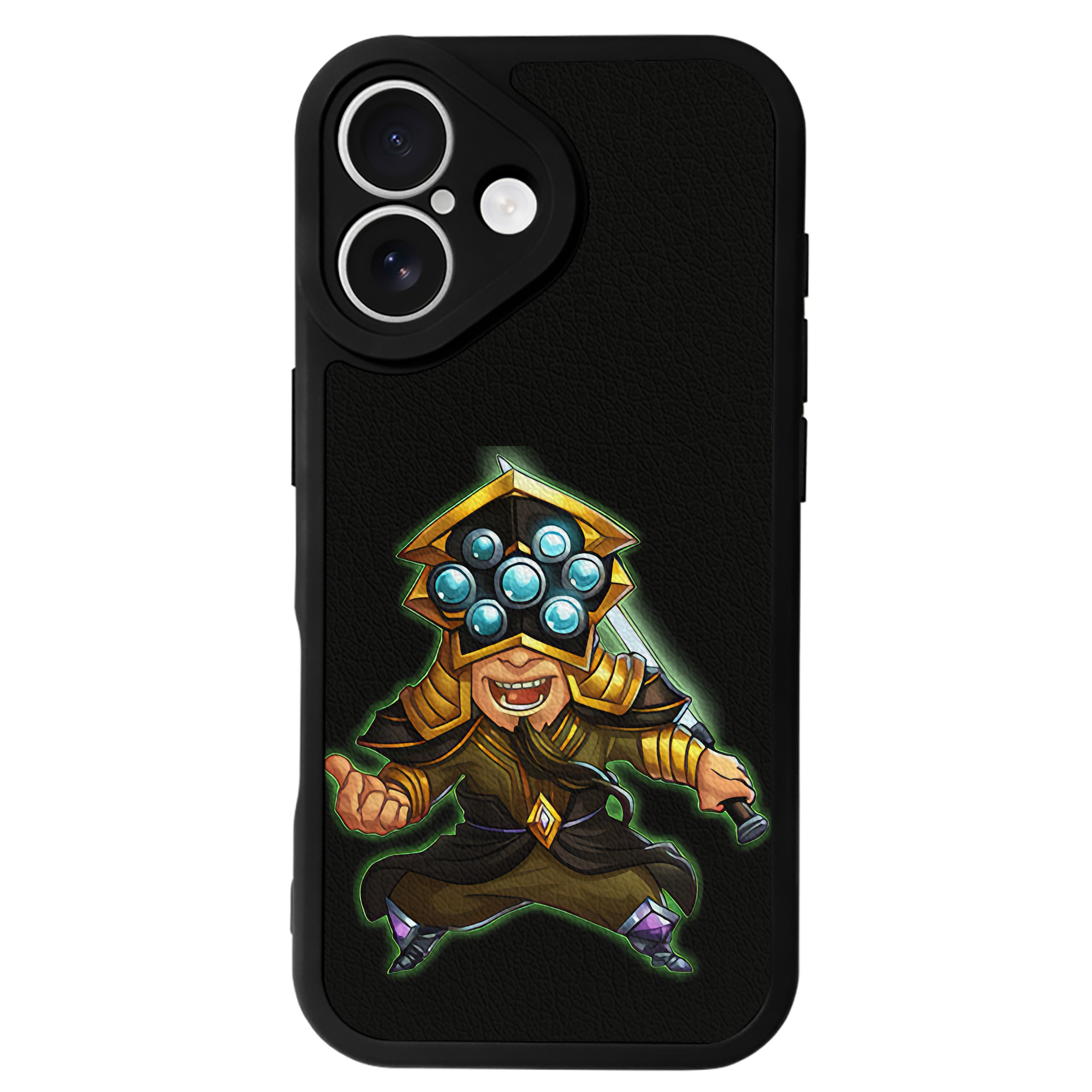 リーグ・オブ・レジェンド League of Legends LOL 【iPhone 16シリーズ対応】シリコンスマホケース（レザー調） 材質：シリコン